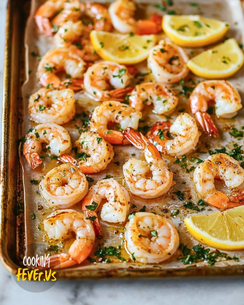 Sheet Pan Garlic Butter Shrimp Recipe