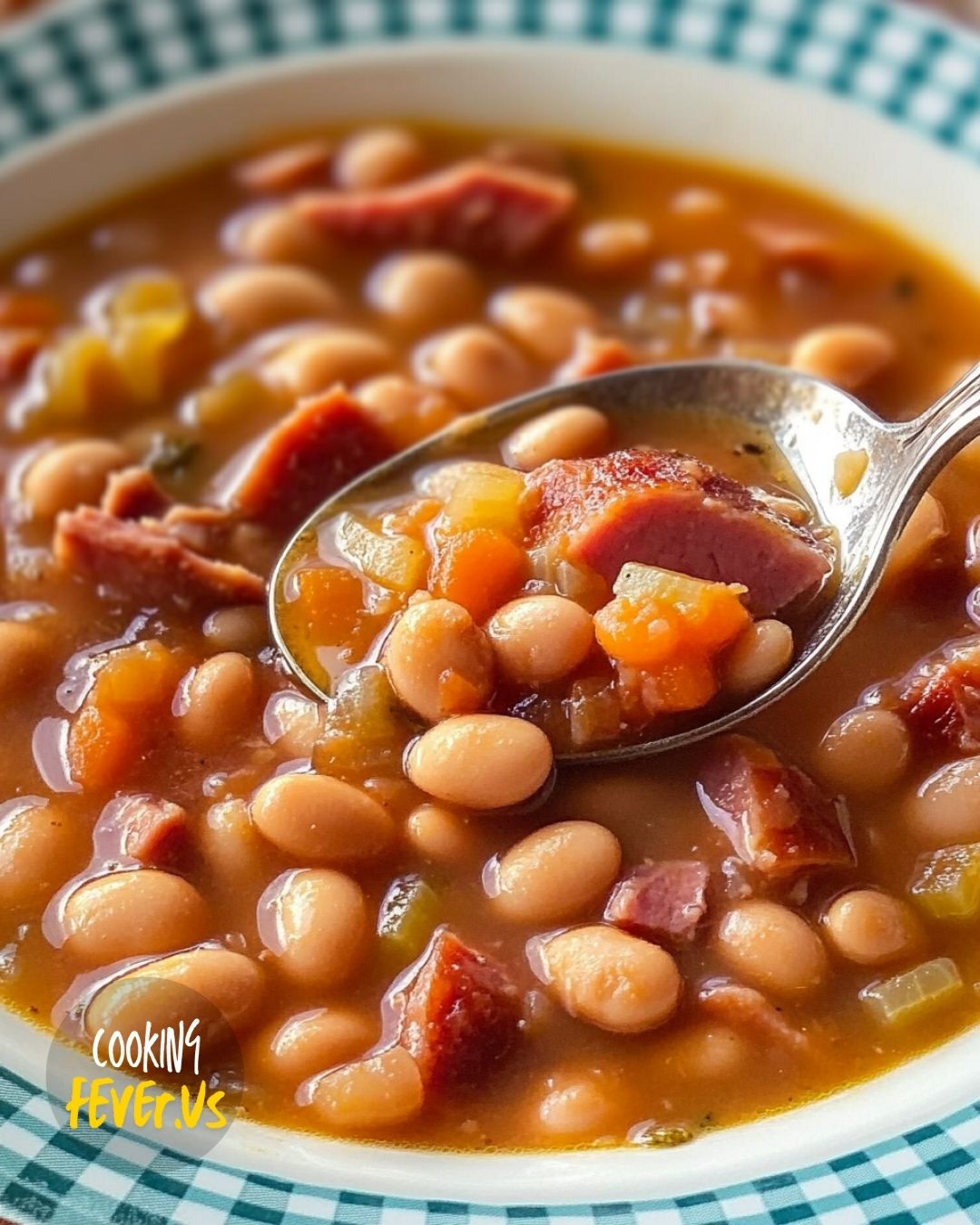 Slow Cooker Ham and Bean Soup Recipe