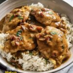 Smothered Chicken and Rice