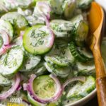 Sour Cream Cucumbers Recipe