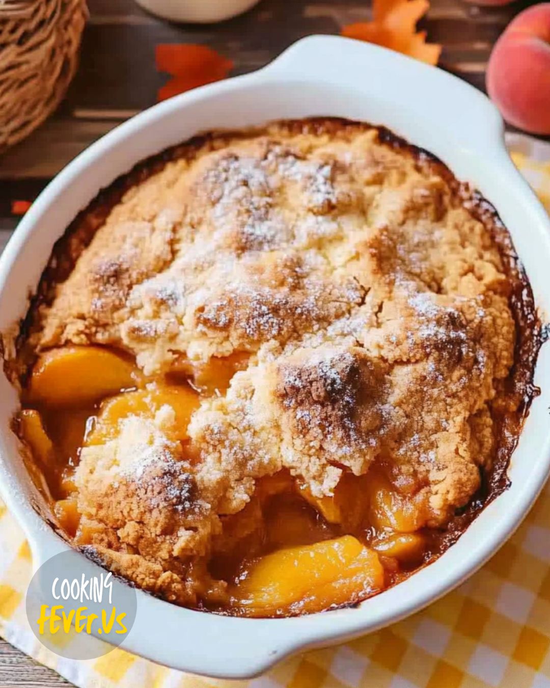 Southern Peach Cobbler Recipe