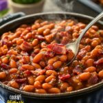 Making Southern-Style Baked Beans with Bacon