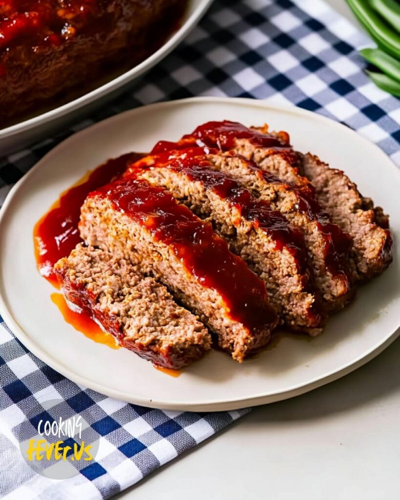 Serving Southern-Style Meatloaf