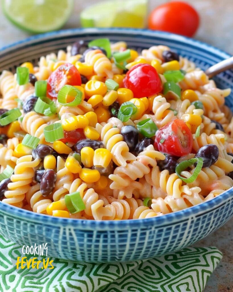 Southwestern Chipotle Lime Pasta Salad