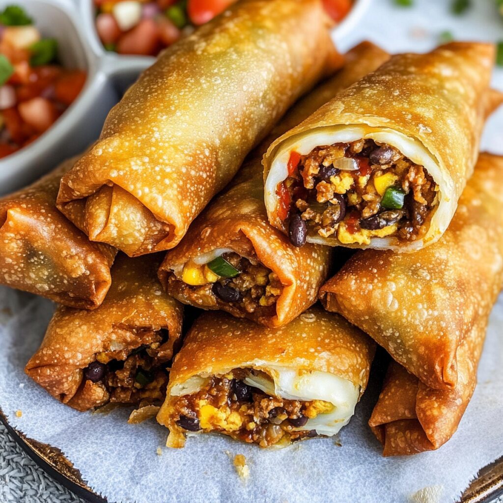 Southwestern Egg Rolls Recipe