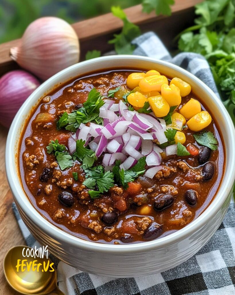 Spicy Black Bean Chili Recipe