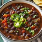 Spicy Black Bean Soup Recipe