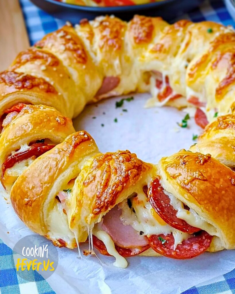 Spicy Italian Crescent Ring Recipe