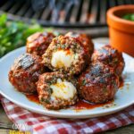 Spicy Mozzarella-Stuffed Meatballs Recipe