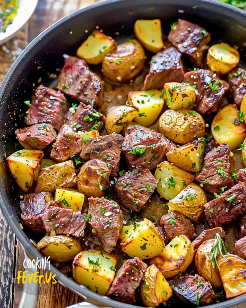 Steak Bites and Potatoes Recipe
