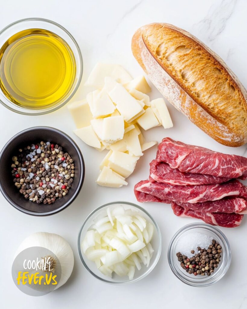 Steak Sandwich Recipe Ingredients