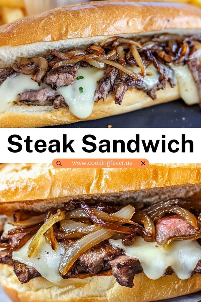 Steak Sandwich - Pin it for later