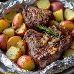 Steak and Potato Foil Packs Recipe