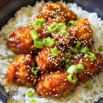 Sticky Chicken Rice Bowls Recipe