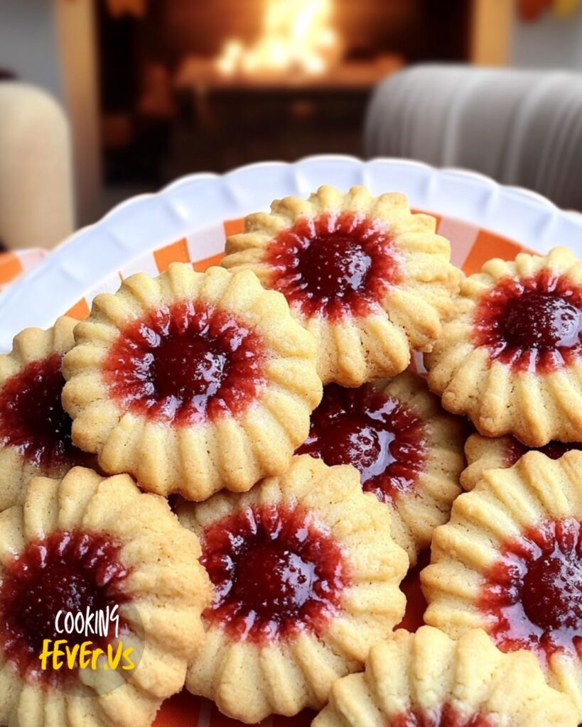 Strawberry Butter Cookies Recipe