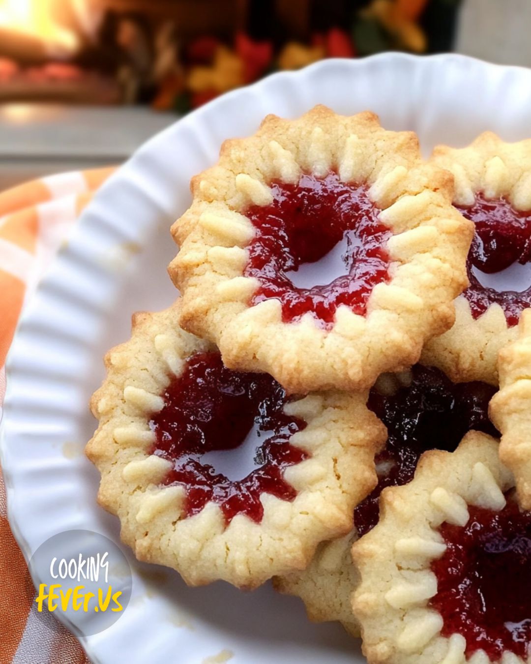 Making Strawberry Butter Cookies