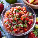 Strawberry Rhubarb Salsa