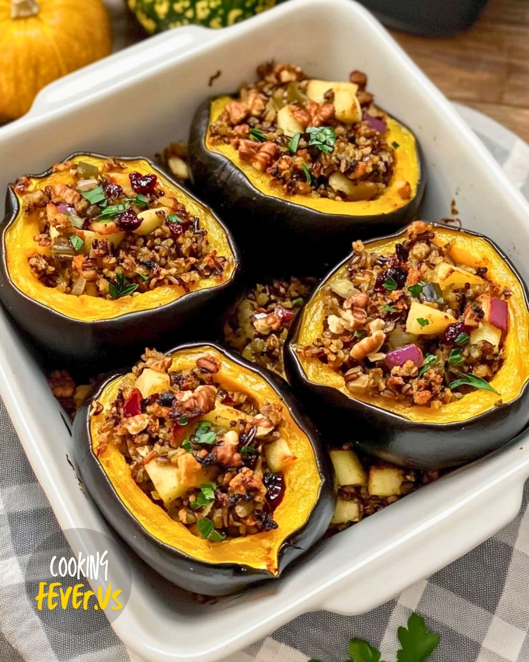 Stuffed Acorn Squash Recipe