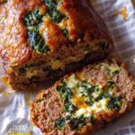 Stuffed Meatloaf With Spinach And Cheese Recipe