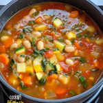 Summer Vegetable Minestrone Soup Recipe