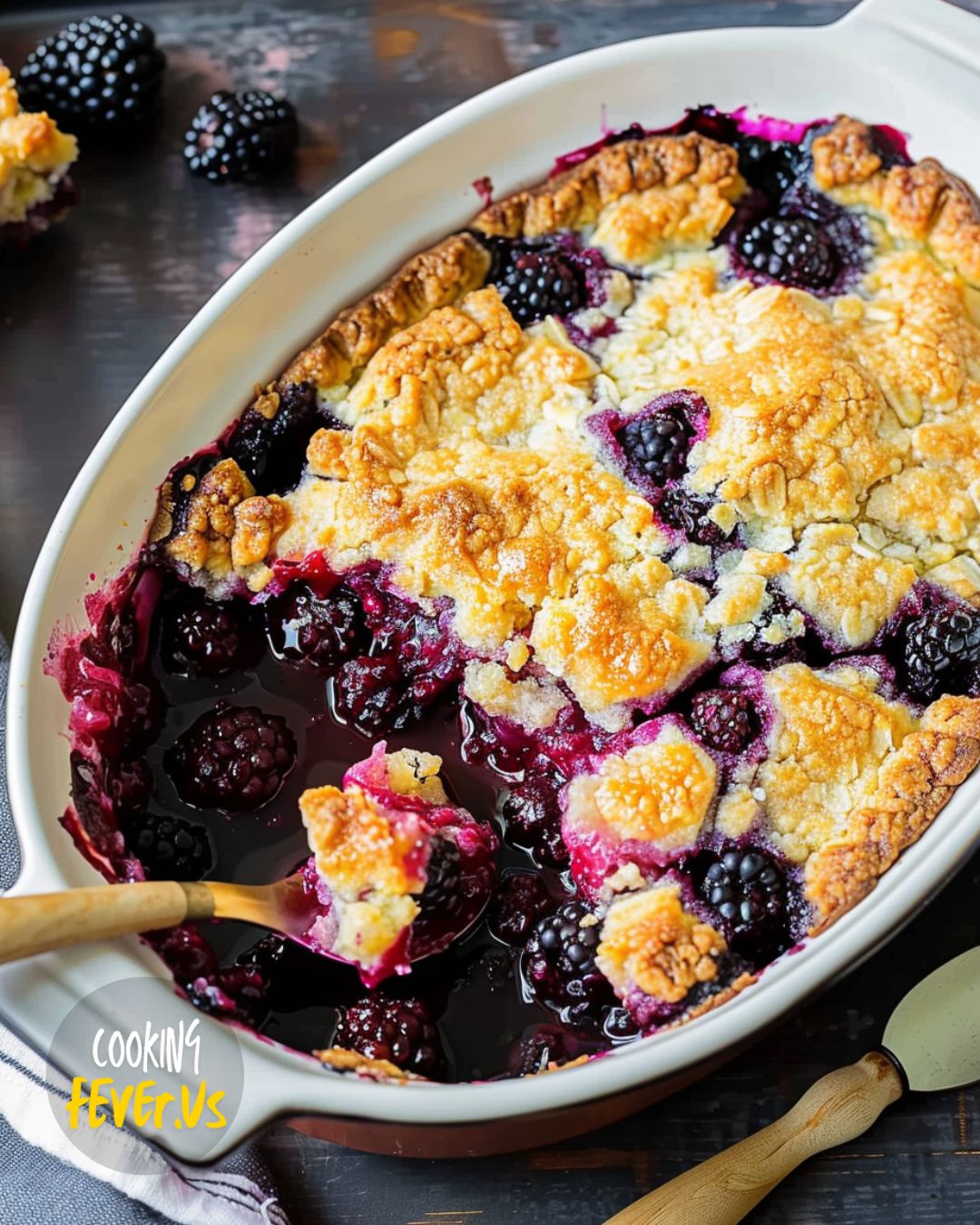 The Pioneer Women's Blackberry Cobbler Recipe