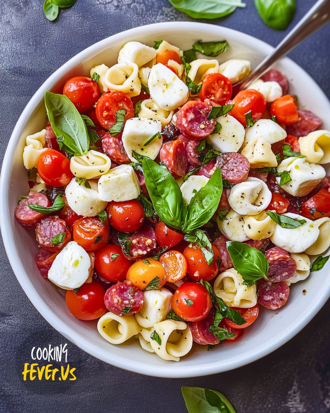 Tortellini Pasta Salad With Italian Dressing Recipe