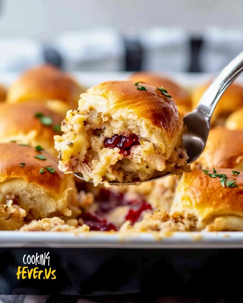 Turkey & Stuffing Sliders Recipe