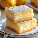 Vanilla Custard Cream Squares Recipe