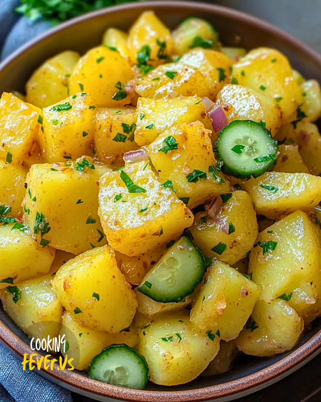 Warm German Potato Salad Recipe