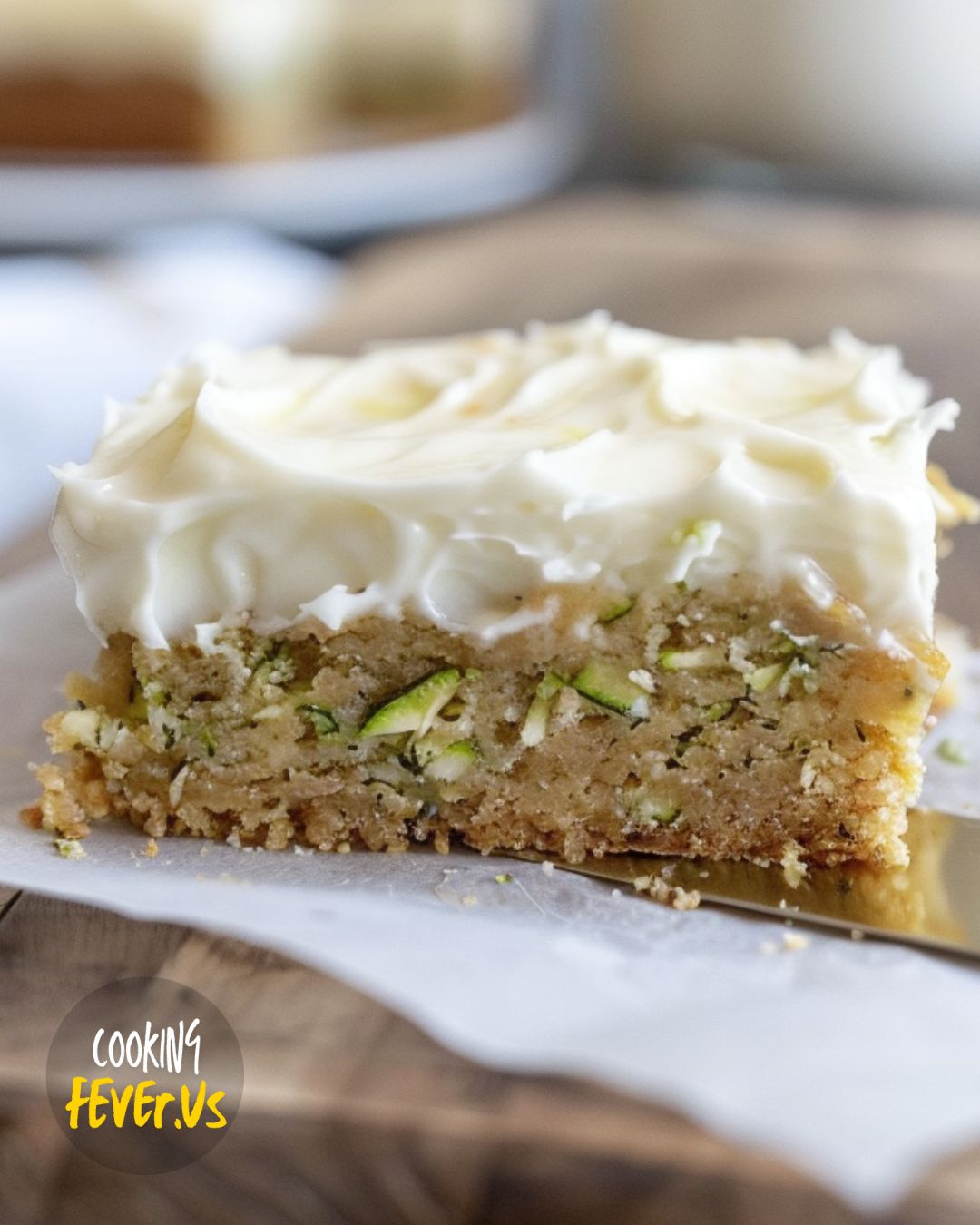 Zucchini Bars with Cream Cheese Icing Recipe