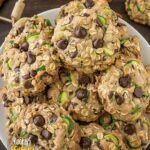 Zucchini Oatmeal Chocolate Chip Cookies