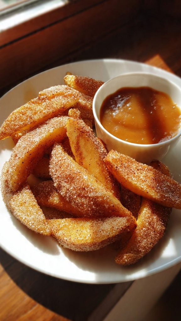 Baked Apple Wedges