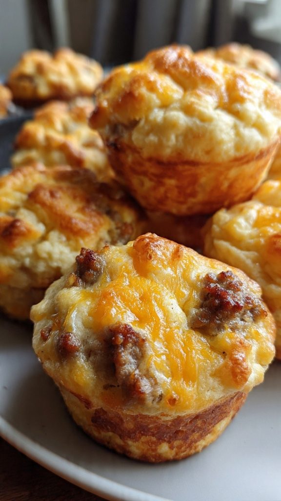 Bisquick Sausage Muffins