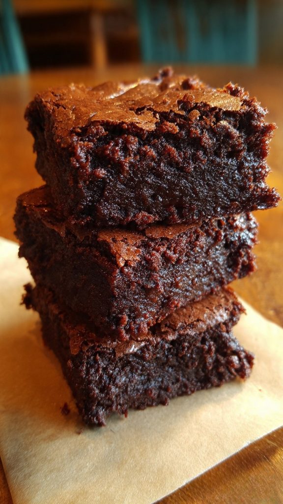 Fudgy, Flourless Brownies