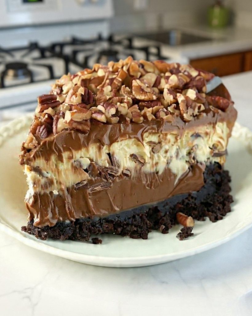German Chocolate Cheesecake