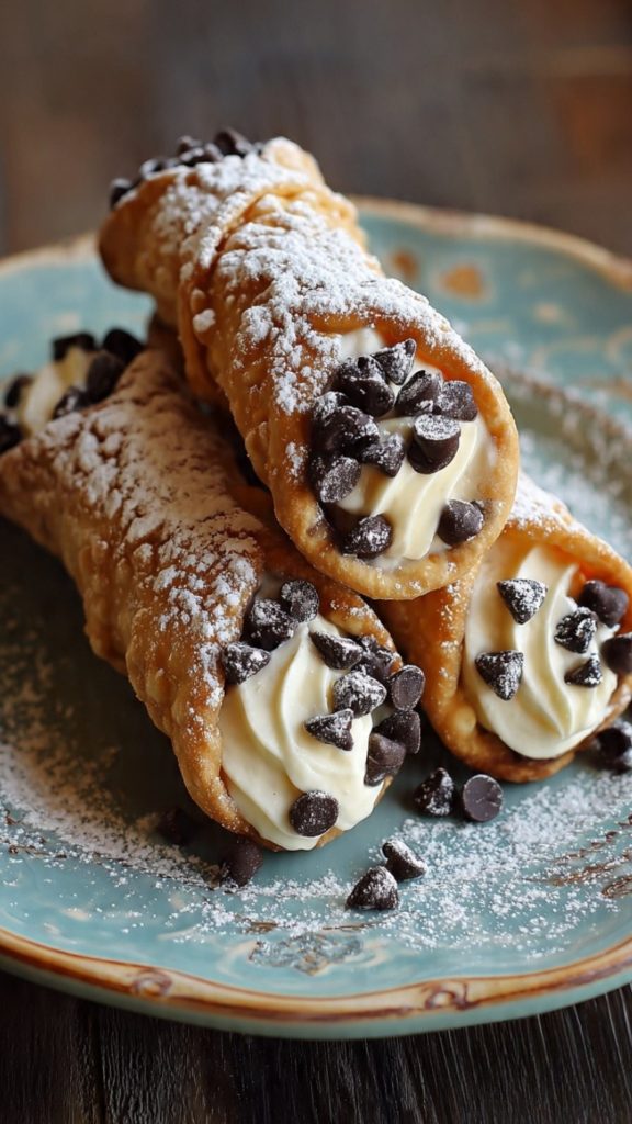 Homemade Cannoli
