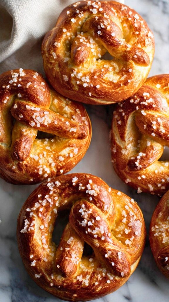 Homemade Soft German Pretzels (Brezeln)