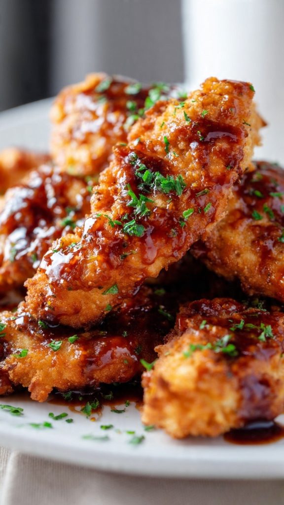 Honey Bbq Chicken Strips